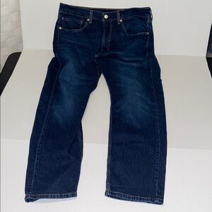 Levi’s 505 Men’s Size W 36 L 30 Denim Straight Leg Blue Jeans